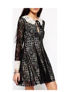 Free People Peter Pan collar dress